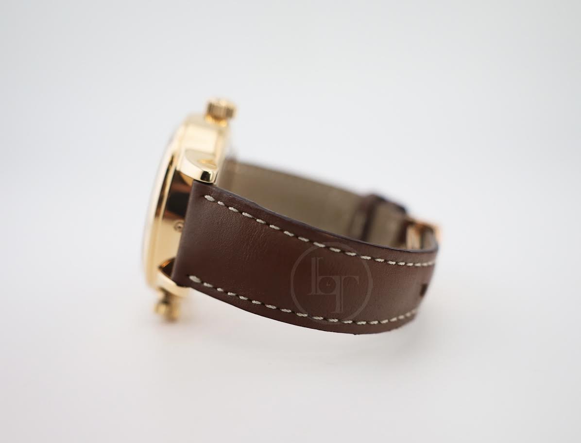 Patek Philippe Complications Calatrava Pilot Travel Time Rose Gold Brown Dial | 7234R-001