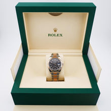 Load image into Gallery viewer, Rolex Datejust 41 Rose Gold/Steel Slate Motif Dial Fluted Bezel Oyster Bracelet 126331