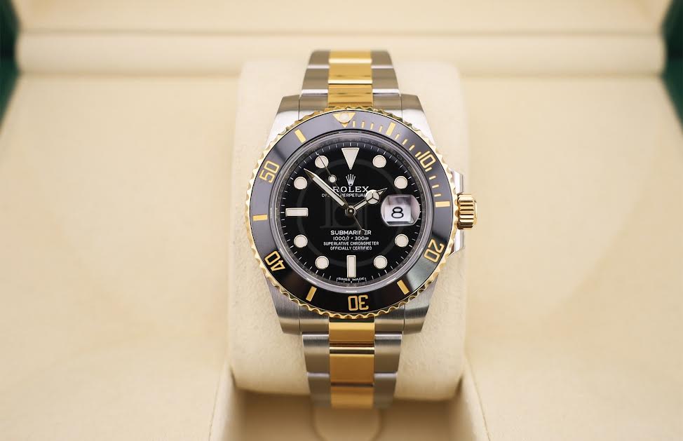 Rolex Submariner Date Yellow Gold/Steel Black Dial & Ceramic Bezel Oyster Bracelet 116613LN