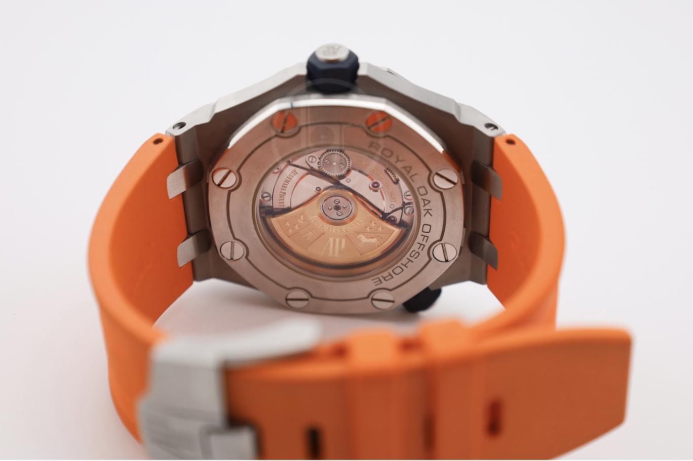 Audemars Piguet Royal Oak Offshore Diver Special Edition Watch-Orange Dial 42mm-15710ST.OO.A070CA.01
