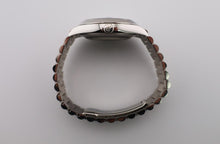 Load image into Gallery viewer, Rolex Day-Date 40 Platinum Ice Blue Diagonal Motif Dial &amp; Smooth Bezel President Bracelet 228206 -