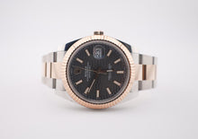 Load image into Gallery viewer, Rolex Datejust 41 Rose Gold/Steel Slate Motif Dial Fluted Bezel Oyster Bracelet 126331