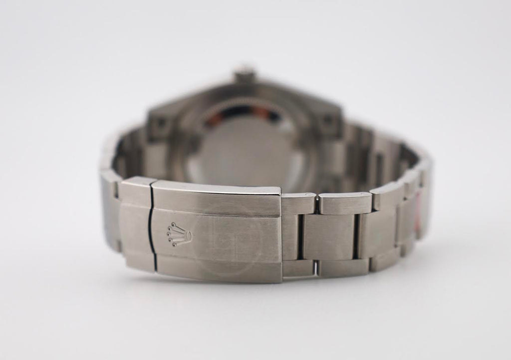 Rolex Oyster Perpetual 41 Watch - Domed Bezel - Blue Index Dial - Oyster Bracelet - 2020 Release - 124300 bluio