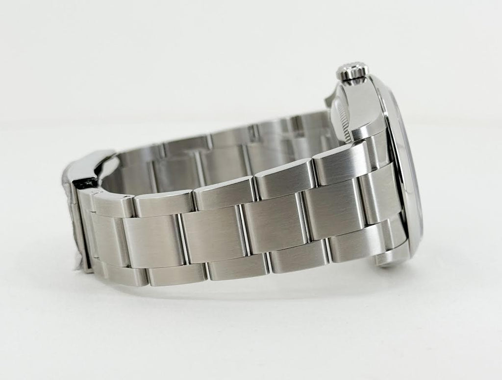 Rolex Oyster Perpetual 36 Watch - Domed Bezel - Blue Index Dial - Oyster Bracelet - 2020 Release - 126000 bluio