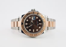 Load image into Gallery viewer, Rolex Yacht-Master 40 Everose Rose Gold/Steel Chocolate Brown Dial Gold Bezel Oyster Bracelet 126621