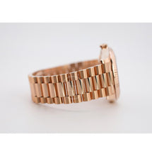 Load image into Gallery viewer, Rolex Day-Date 40 Rose Gold White Roman Dial &amp; Fluted Bezel President Bracelet 228235 -