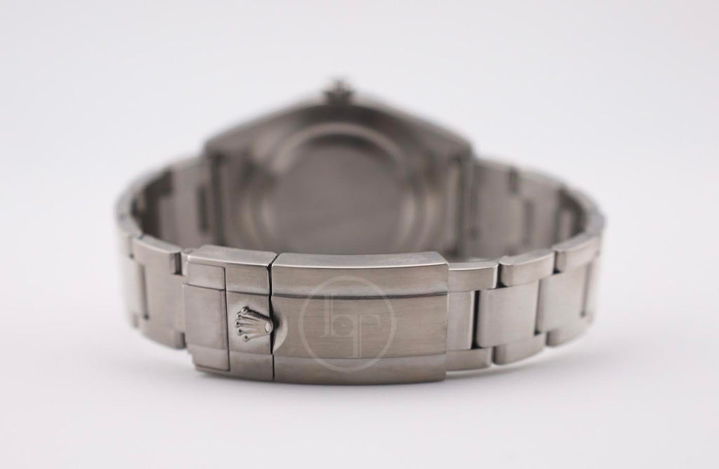 Rolex Explorer Stainless Steel Black Arabic Index 39mm Lume Dial Oyster Bracelet - 214270