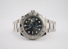Load image into Gallery viewer, Rolex Yacht-Master 40 Stainless Steel Dark Rhodium Dial Platinum Bezel Oyster Bracelet 126622