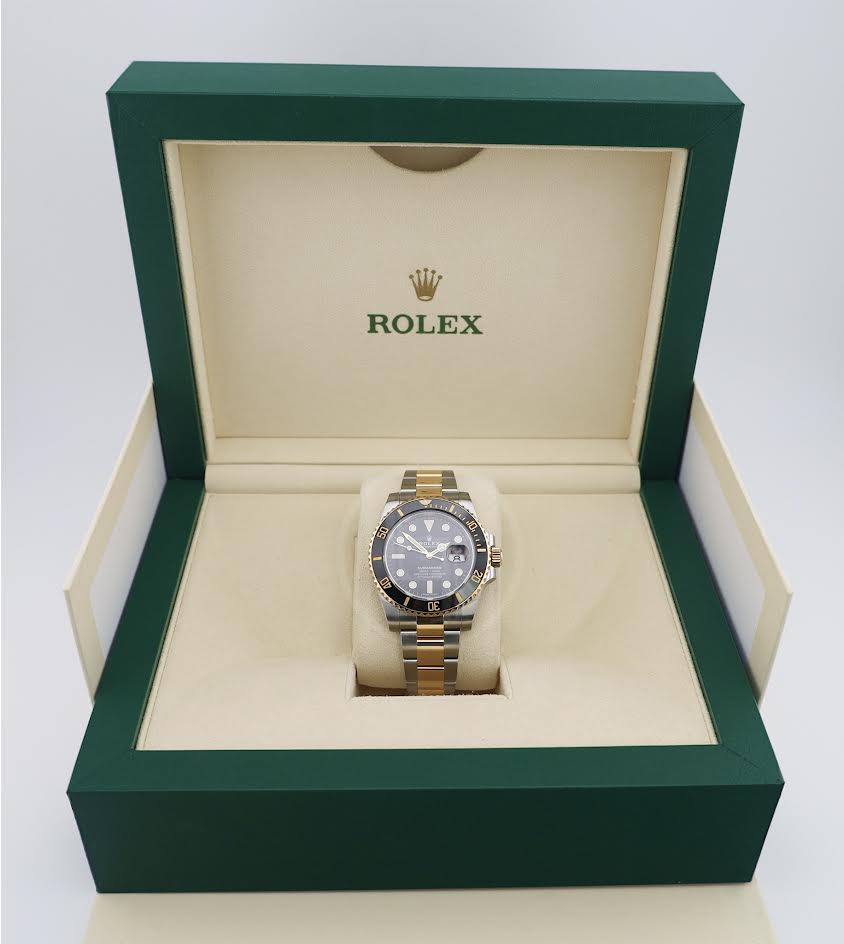 Rolex Submariner Date Yellow Gold/Steel Black Dial & Ceramic Bezel Oyster Bracelet 116613LN