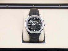 Load image into Gallery viewer, Patek Philippe Aquanaut Date Sweep Seconds Stainless Steel Black Dial | 5167A-001