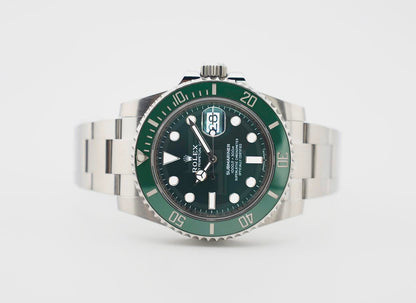 Rolex Submariner Date "Hulk" Stainless Steel Green Dial & Ceramic Bezel Oyster Bracelet 116610LV