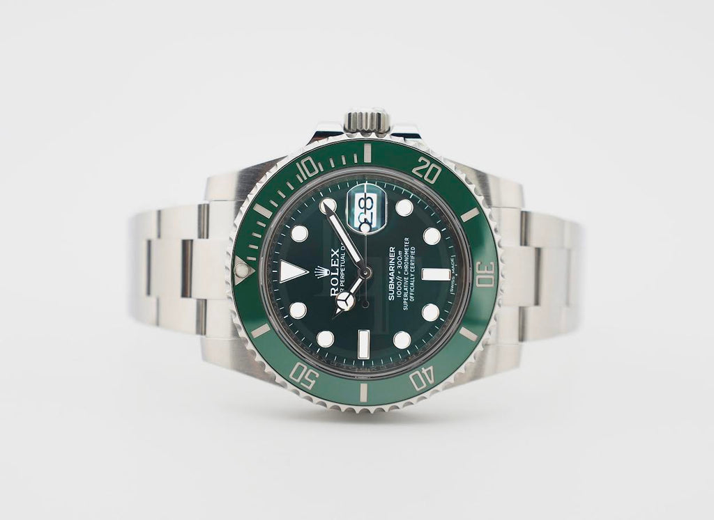 Rolex Submariner Date "Hulk" Stainless Steel Green Dial & Ceramic Bezel Oyster Bracelet 116610LV