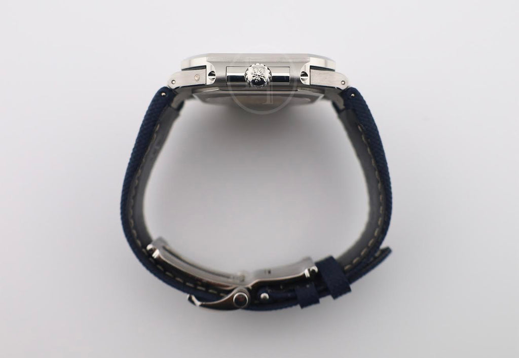 Patek Philippe Cubitus Grand Date Day & Moon Phases Platinum 45mm Blue Dial 5822P-001