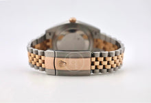 Load image into Gallery viewer, Rolex Datejust 41 Rose Gold/Steel White Mother of Pearl Diamond Dial Fluted Bezel Jubilee Bracelet 126331 -