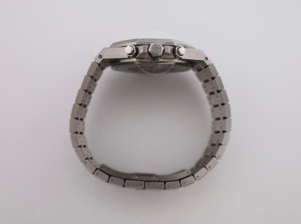 Audemars Piguet Royal Oak Stainless Steel Chronograph 41mm White Index Dial - 26320ST.OO.1220ST.02