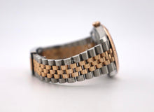 Load image into Gallery viewer, Rolex Datejust 41 Rose Gold/Steel White Mother of Pearl Diamond Dial Fluted Bezel Jubilee Bracelet 126331 -