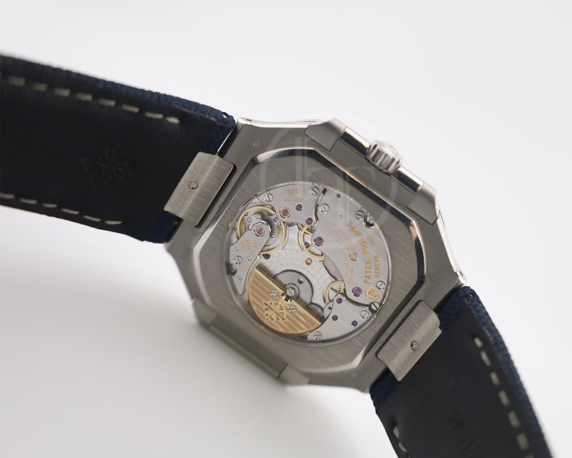 Patek Philippe Cubitus Grand Date Day & Moon Phases Platinum 45mm Blue Dial 5822P-001