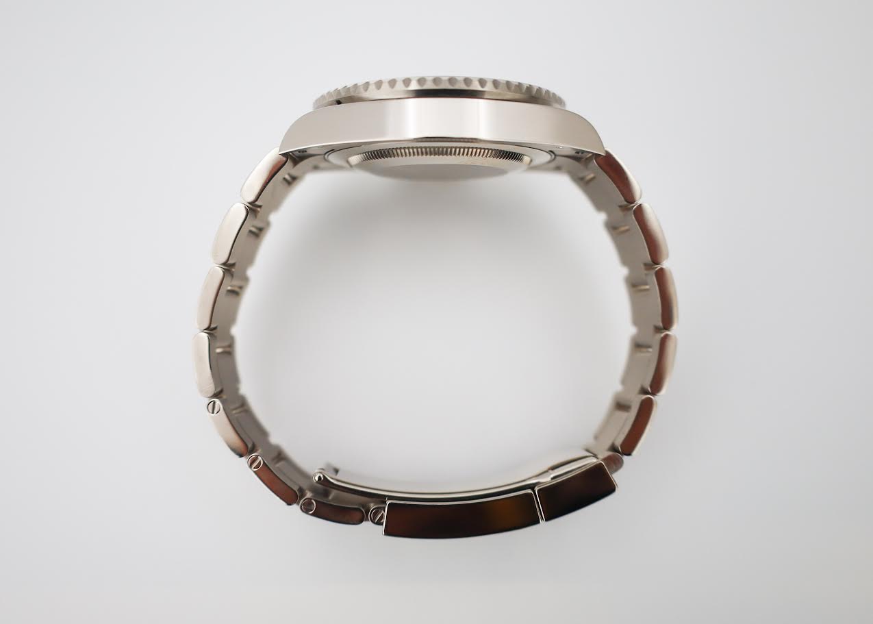 Rolex GMT Master II White Gold Meteorite Luminous Dial Red/Blue Ceramic Bezel Oyster Bracelet 126719BLRO