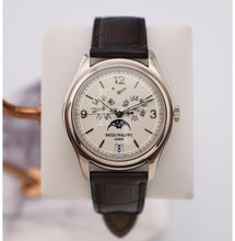 Load image into Gallery viewer, Patek Philippe Complications Annual Calendar Moon Phases White Gold Cream Dial | 5146G-001