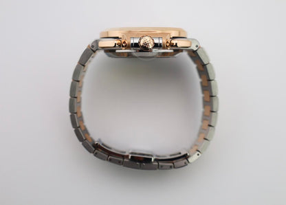 Patek Philippe Nautilus Chronograph Date Automatic Stainless Steel Rose Gold Blue Dial | 5980/1AR-001