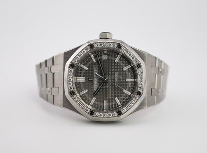 Audemars Piguet Royal Oak Selfwinding Watch-Grey Dial 37mm-15451ST.ZZ.1256ST.02