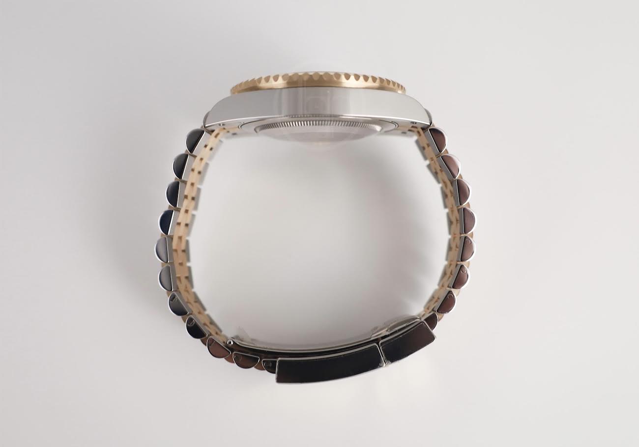 Rolex GMT-Master II Yellow Gold/Steel Black Dial 40mm Jubilee Bracelet Watch - 126713GRNR