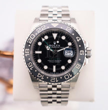Load image into Gallery viewer, Rolex GMT-Master II 40mm Black Dial Cerachrom Bezel Jubilee Bracelet - 126710GRNR | 2024 Model
