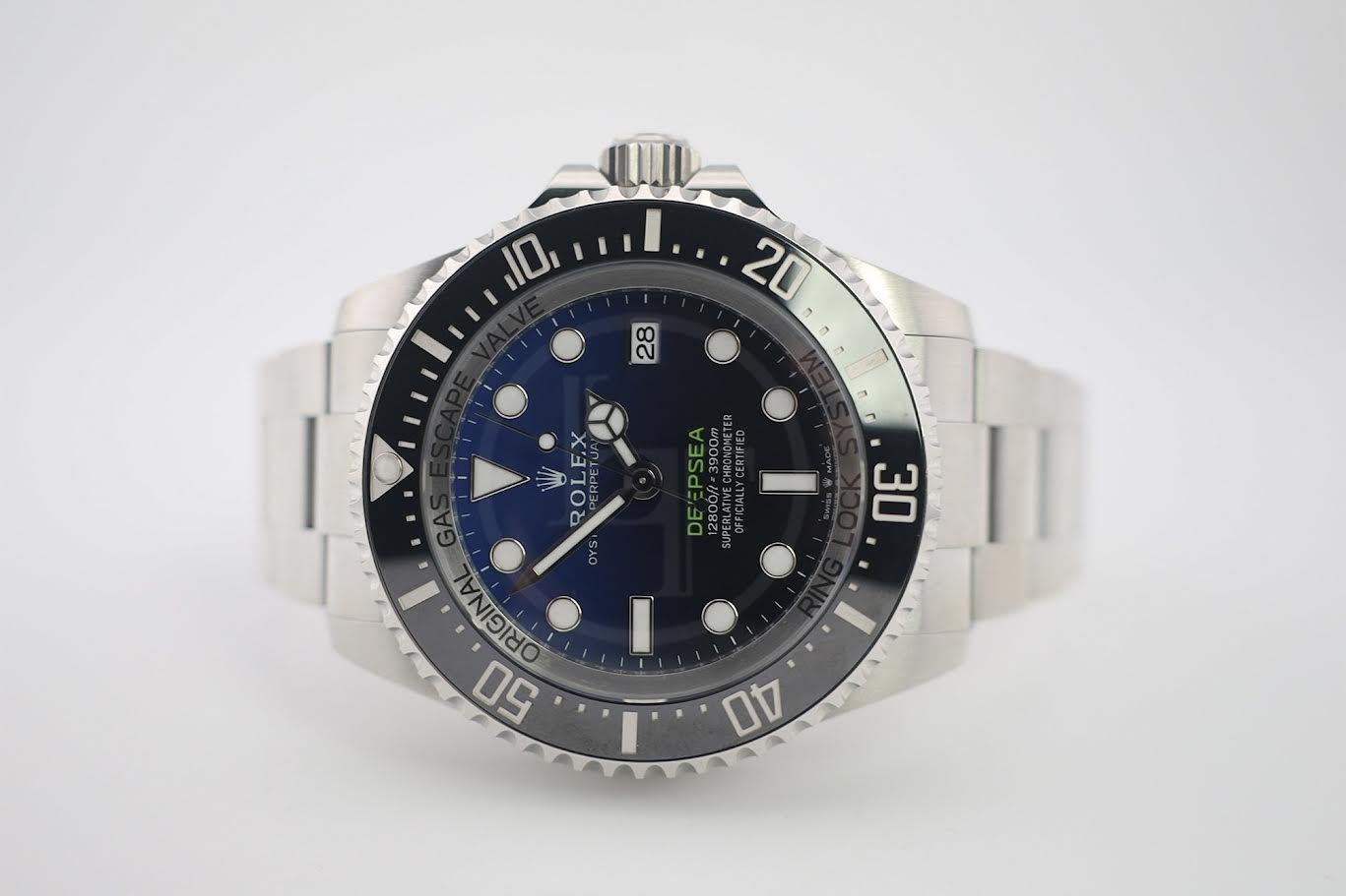 Rolex Deepsea 44mm D-Blue James Cameron Steel Watch – 136660