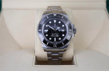 Rolex Deepsea Stainless Steel 44mm Black Dial Watch - 126660