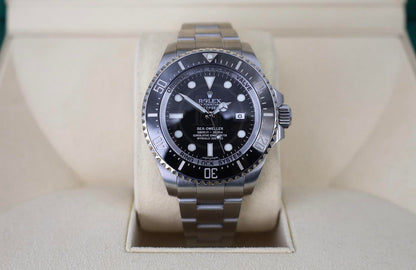 Rolex Deepsea Stainless Steel 44mm Black Dial Watch - 126660