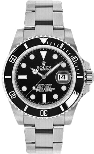 Rolex Submariner Date Stainless Steel Black Dial & Ceramic Bezel Oyster Bracelet 116610LN