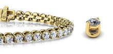 Load image into Gallery viewer, 2 Prong Brilliant Round Diamond Tennis Bracelet with 2.04 ct.(finished) 1.9mm - Luxury Time NYC