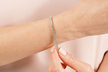 Load image into Gallery viewer, 2 Prong Set Round Diamond Tennis Bracelet with 0.58 ct.(finished) 1.2mm - Luxury Time NYC