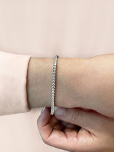 Load image into Gallery viewer, 2 Prong Set Round Diamond Tennis Bracelet with 0.58 ct.(finished) 1.2mm - Luxury Time NYC