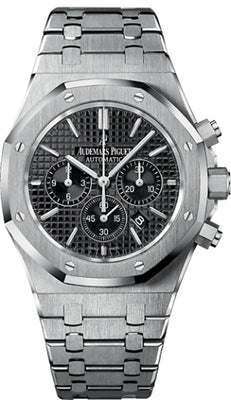 Audemars Piguet Royal Oak Chronograph Stainless Steel 41mm Black Dial Watch - 26320ST.OO.1220ST.01