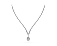 Load image into Gallery viewer, 4 Prong Graduated V Diamond Lab - Grown Diamond Necklace with 8.19 ct.(finished) - Luxury Time NYC