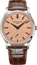 Load image into Gallery viewer, Patek Philippe Calatrava Platinum 38mm Platinum Manual Winding Salmon Dial  - 6196P-001 - 2025