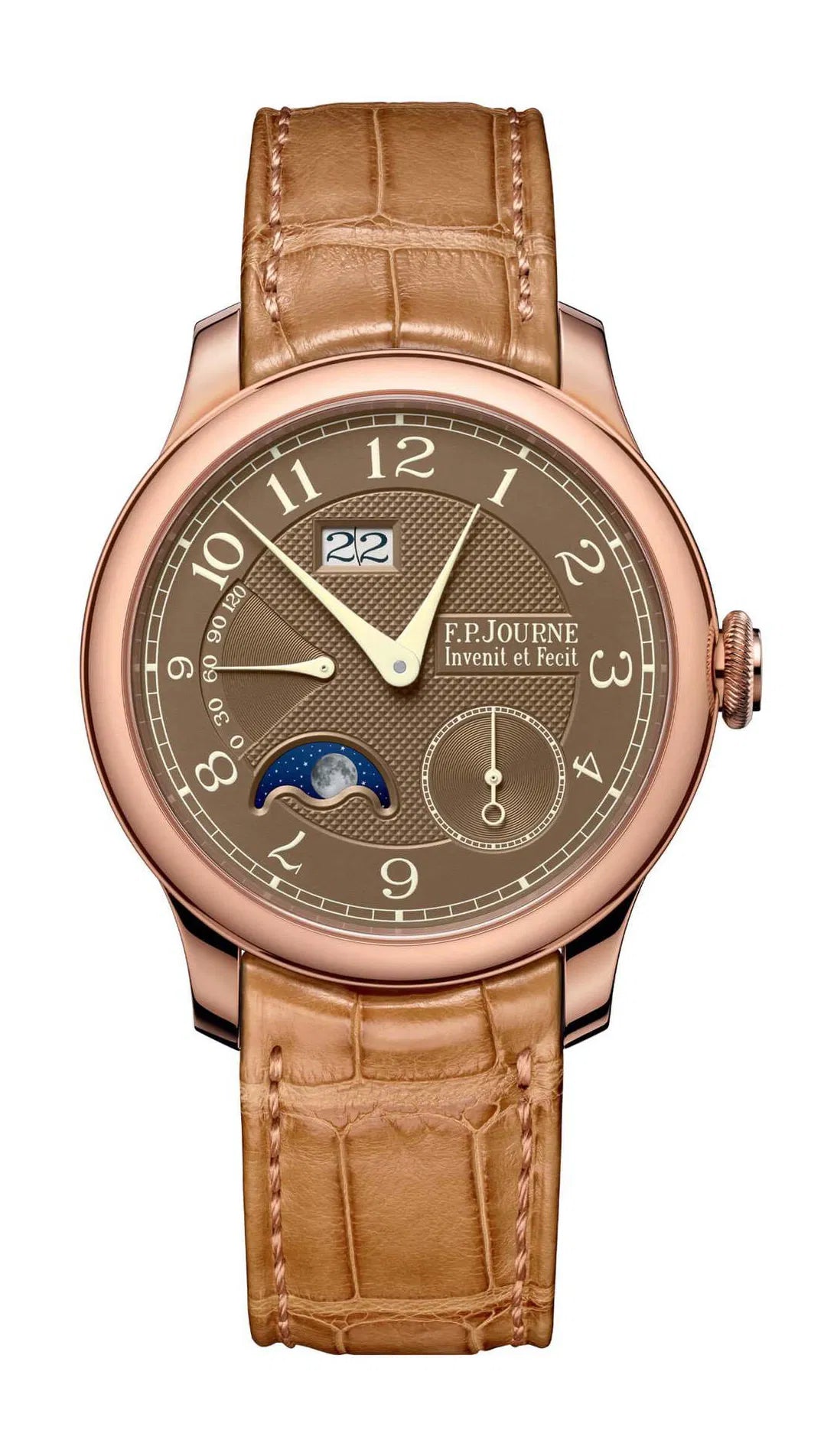 F.P.Journe Automatique Lune Havana Brown Dial Watch - 1300.3 – Luxury ...