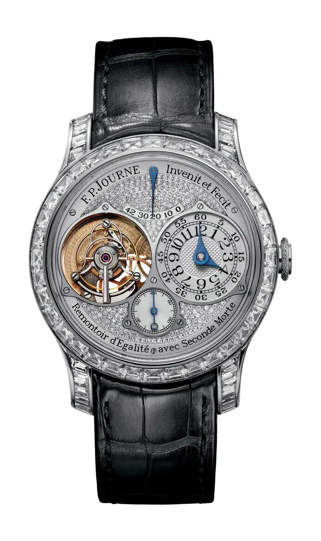 F.P.Journe Tourbillon Souverain Set with Diamonds - 1519