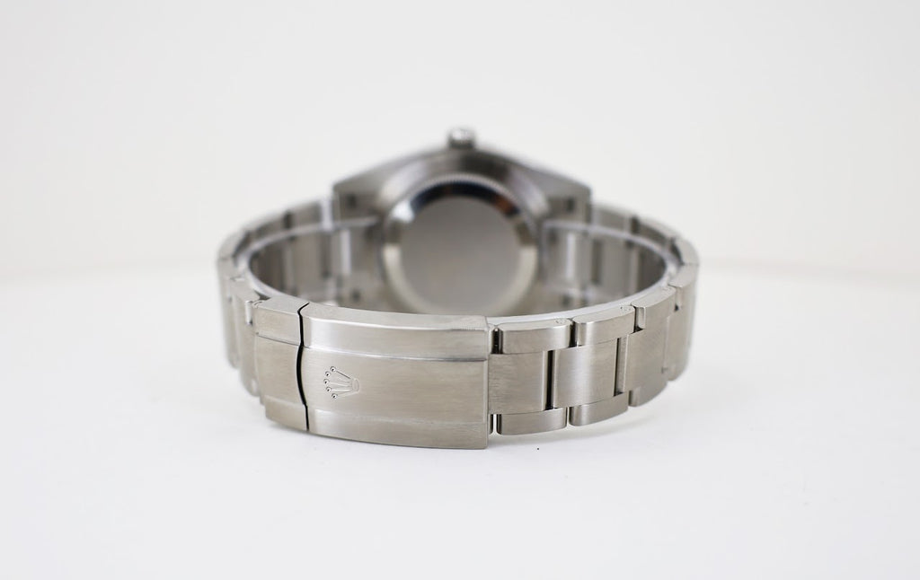 Rolex Oyster Perpetual 41 Watch - Domed Bezel - Green Index Dial - Oyster Bracelet - 2020 Release - 124300 greio