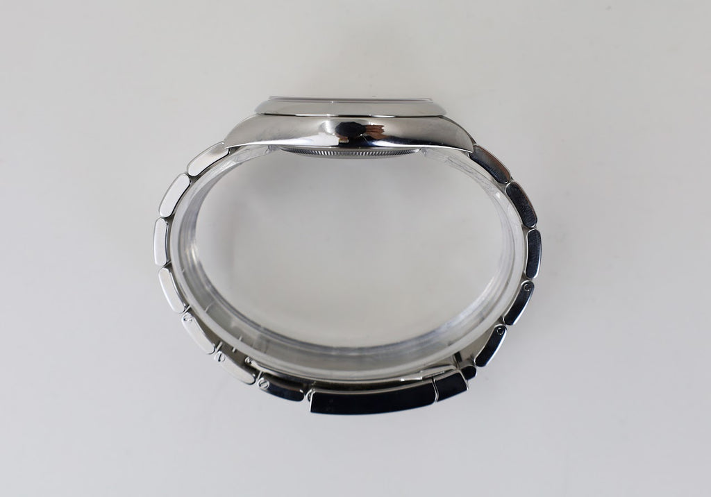 Rolex Oyster Perpetual 41 Watch - Domed Bezel - Green Index Dial - Oyster Bracelet - 2020 Release - 124300 greio