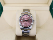 Load image into Gallery viewer, Rolex Oyster Perpetual 34 Watch - Domed Bezel - Pink Index Dial - Oyster Bracelet - 124200 pio