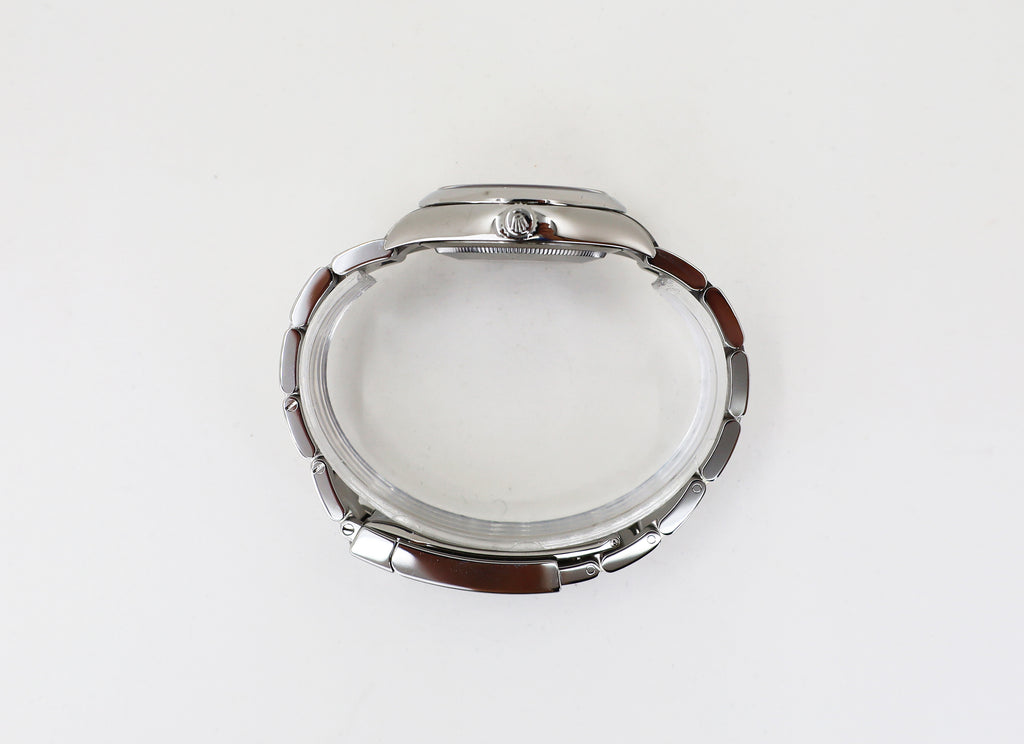 Rolex Oyster Perpetual 34 Watch - Domed Bezel - Pink Index Dial - Oyster Bracelet - 124200 pio