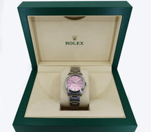 Load image into Gallery viewer, Rolex Oyster Perpetual 34 Watch - Domed Bezel - Pink Index Dial - Oyster Bracelet - 124200 pio