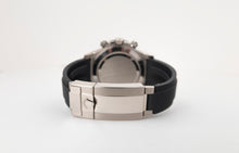 Load image into Gallery viewer, Rolex White Gold Cosmograph Daytona 40 Watch - Steel Index Dial - Black Oysterflex Strap - 116519LN stbkof