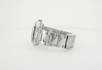 Rolex Datejust 36 White Gold/Steel Black Index Dial & Fluted Bezel Oyster Bracelet 126234