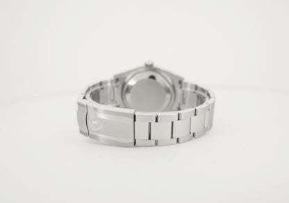 Rolex Datejust 36 White Gold/Steel Black Index Dial & Fluted Bezel Oyster Bracelet 126234