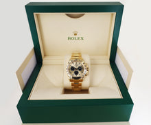 Load image into Gallery viewer, Rolex Daytona Yellow Gold Champagne/Black Index Dial Yellow Gold Bezel Oyster Bracelet 116508