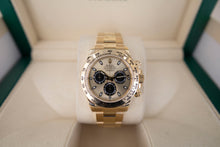 Load image into Gallery viewer, Rolex Daytona Yellow Gold Champagne/Black Index Dial Yellow Gold Bezel Oyster Bracelet 116508