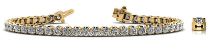Captivating Shimmer Lab-Grown Diamond Tennis Bracelet with 3.60 ct.(finished) 2.7mm